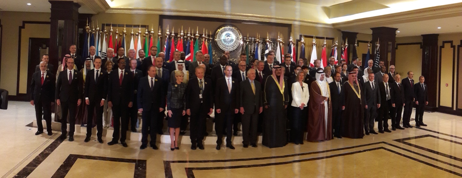 Ministers and principals of the Global Coalition's partners gather in Kuwait